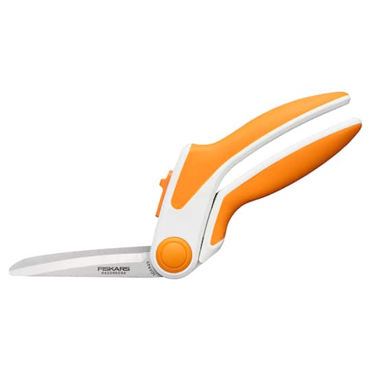 Fiskars® RazorEdge Easy Action™ Fabric Shears for Tabletop Cutting, 8"